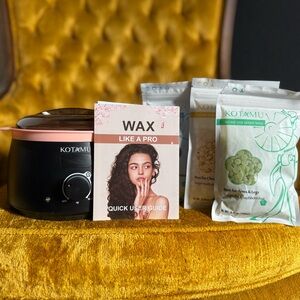Kotamu Wax Warmer Kit with Hard Wax Beans